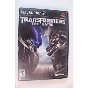 Transformers: The Game (Sony Playstation 2, PS2) Authentic, Complete, Tested